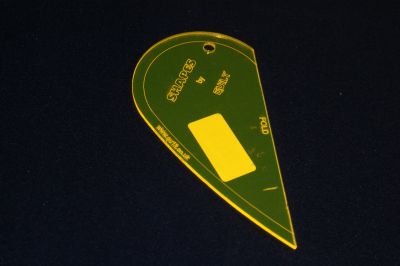 5 INCH ACRYLIC HEART TEMPLATE